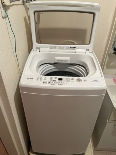 アクア縦型洗濯機7kg