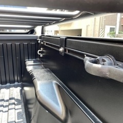 ピックアップトラック　ベッドルーフラックの画像