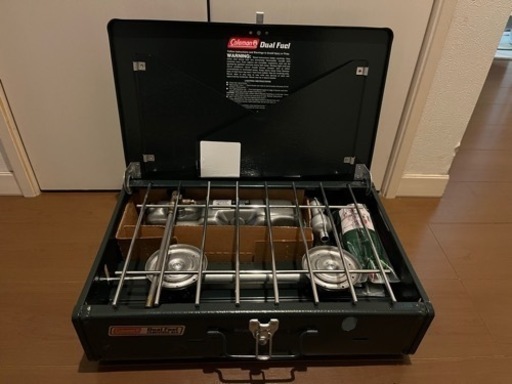 【希少】未使用　USAコールマン　ツーバーナー　dualfuel424