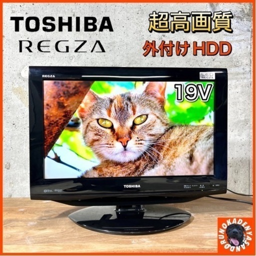【ご成約済み】TOSHIBA REGZA 薄型テレビ 19型✨ 配送無料