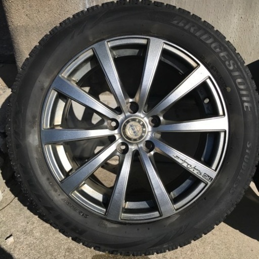 【交渉中】17インチ ホイール 7J +48 215 55 17 VRX タイヤオマケ 交渉中】17インチ ホイール 7J +48 215 55 17 VRX タイヤオマケ