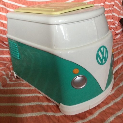 VW BUS トースター グリーン　フォルクスワーゲン　ワーゲンバス　トースター