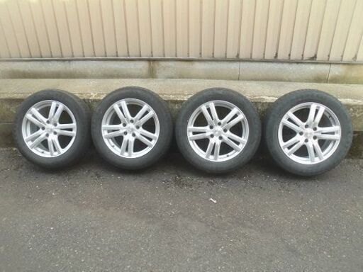 ダンロップ　夏タイヤ　アルミホイール付き