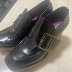厚底ローファー　Lサイズ(およそ24.5cm)