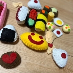 フェルト　ままごと　お弁当遊び　の画像