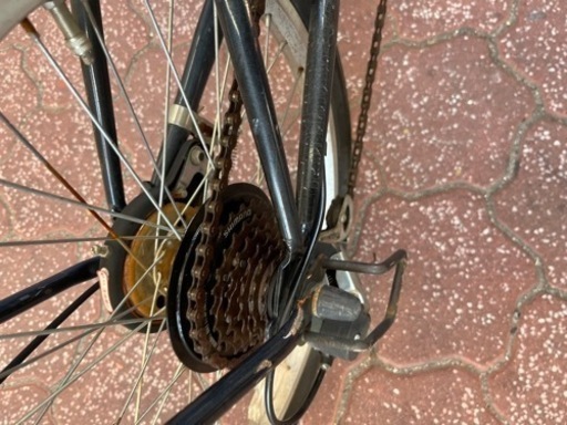 20インチ　折りたたみ自転車　変速付き