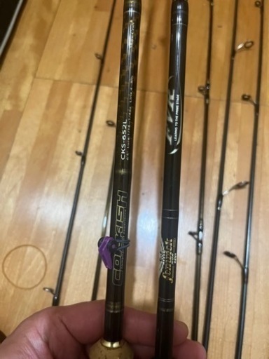 9本のロッドセット　メーカーは画像を見てください。