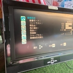 （決まりました）32インチ液晶テレビ　あげます。