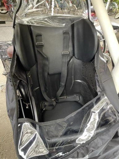 前後チャイルドシート付き　電動アシスト自転車