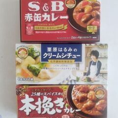 パウダールウ３点 カレー・シチュー