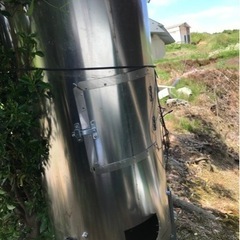 スチール製大型焼却炉