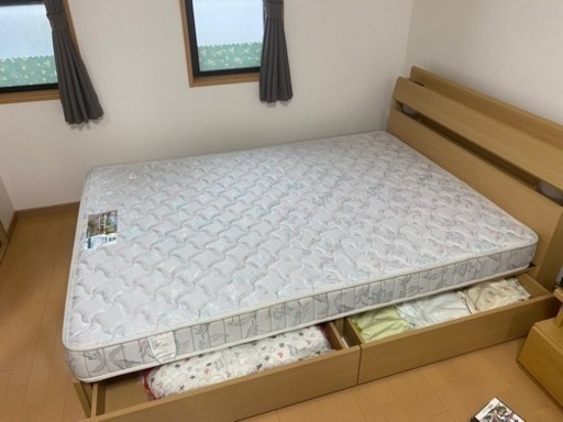 ダブルベッド　※商談成立※