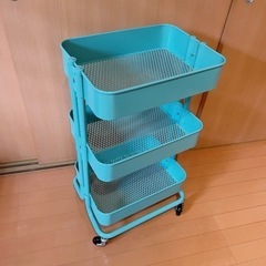 【成約済】𓈒𓏸天板付き IKEA RASKOG (イケア ロース...