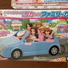 3万円相当　新品リカちゃん付　美品大量リカちゃんセット　セルフレジでピッおおきなショッピングモール　おしゃべりスマートハウスゆったりさん　かぞくでドライブリカちゃんファミリーカー　の画像