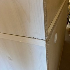 フレンチカントリー(ホワイト)調がかわいいキッチンボード の画像