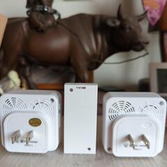 (20日ご予約)　HOMASY 防水 ワイヤレス チャイム ホワイト　の画像