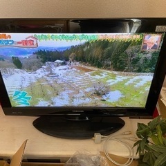 東芝　REGZA 26インチ　地デジの画像