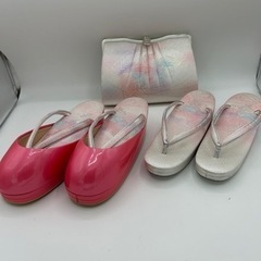 草履　冬草履　バッグ　3点セット