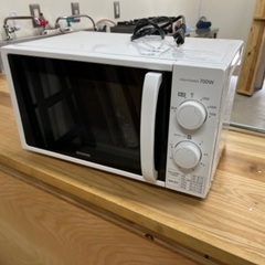 アイリスオーヤマ電子レンジ(ターンテーブル)