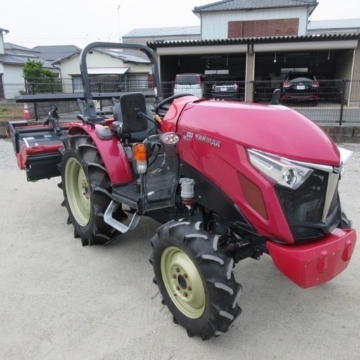 ヤンマー トラクター YT333J 中古 33馬力 720時間 パワステ ハイスピード 自動水平 取扱説明書
