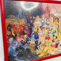 ディズニー　パズル　ジグソーギャラリー　額付きの画像