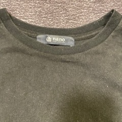 ナノユニバース Tシャツ　ブラック　Mサイズの画像