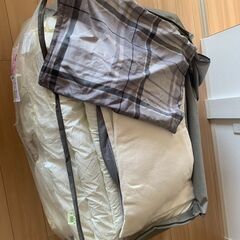 シングルサイズ布団一式　グレー