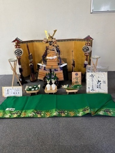 宮内庁御用達　京都島津の有識　大鎧　五月人形