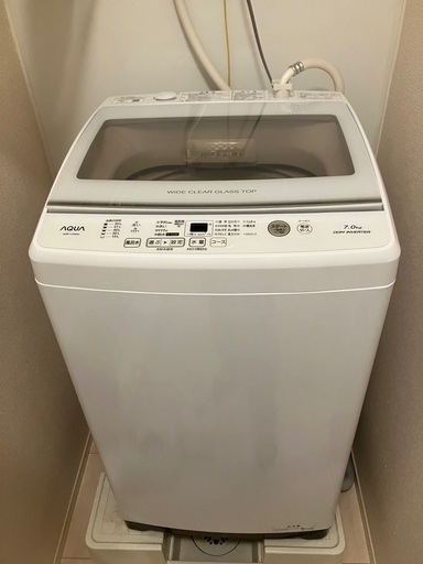 AQUA 洗濯機 7kg 2021年年製