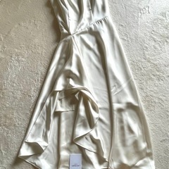 シルクワンピース(白色)