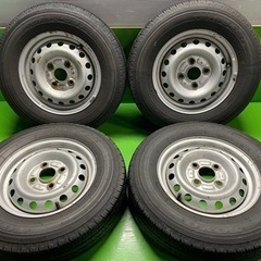 トーヨー145R12 6PR ダイハツ純正ホイール　4本セット