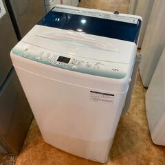 【愛品館市原店】Haier 2021年製 4.5Kg洗濯機 JW-U45HK【愛市I4S031568-104】