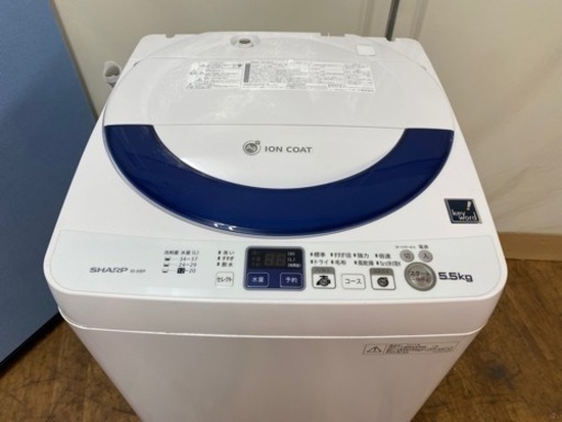 I737 ? SHARP 洗濯機 （5.5㎏） ⭐動作確認済⭐クリーニング済