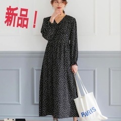 coca 今期　新品　ドットワンピース