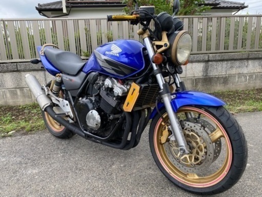 車検2年付CB400スーパーフォアVTEC.SPEC3☆前後タイヤ・ブレーキ