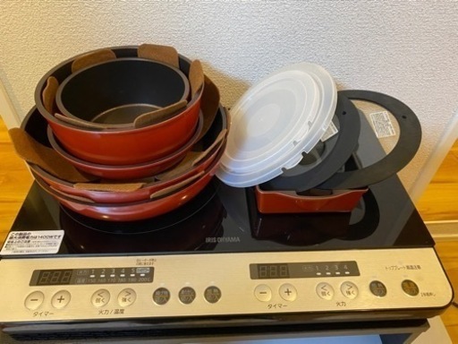 【受け渡し先決定済】IHヒーター（本体）とキッチン一式セット