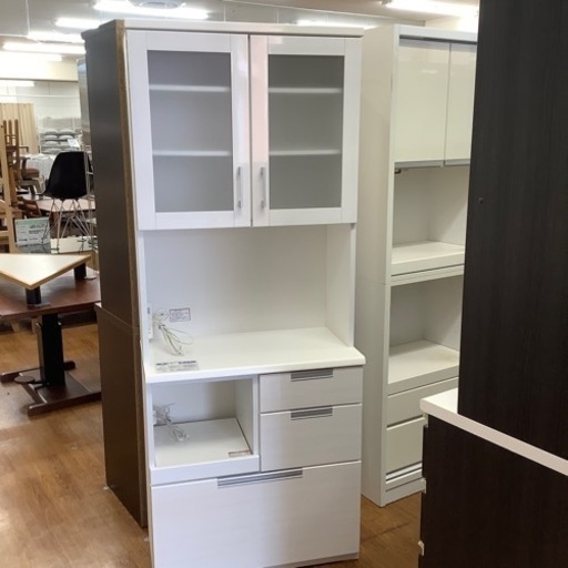 ニトリ 2枚扉レンジボード DAHLA-80KB【トレファク川越店】