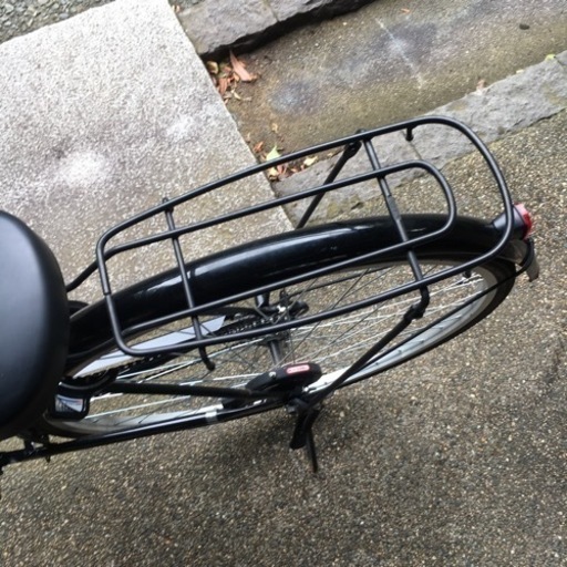 アサヒサイクル自転車オートライト付き。