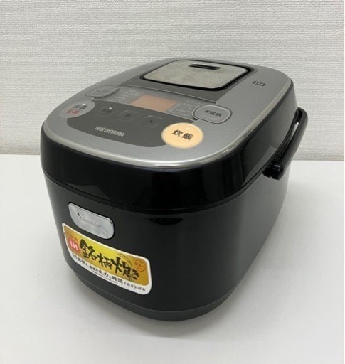 【中古品】アイリスオーヤマ炊飯器RC-IB50-B 五合炊き