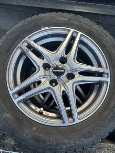アルミホイール　スタッドレスバリ山
