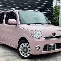 最安値★車検満タン★ダイハツミラココアプラスXルーフレール大人気のピンク！etcの画像