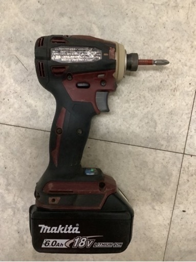 マキタ makita TD172DRGX 18V 充電式インパクトドライバー　リサイクルショップ宮崎屋　佐土原店　23.6.14F