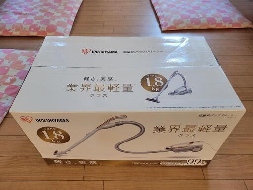 【新品・未使用】アイリスオーヤマ 業界最軽量クラス掃除機  IC-BT1-N