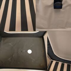 【2023/6/23処分予定】カトージ　ポータブルベビーベッドの画像