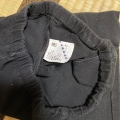 ユニクロ　レギンス　スカッツ　100 110cm ２枚の画像