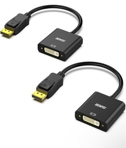 2個セット BENFEI  DisplayPort ディスプレイポート 変換