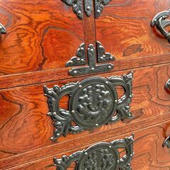 処分セール！！大幅値下げ!! お買い得!!【岩谷堂箪笥】超美品！高級和箪笥 漆塗り の画像