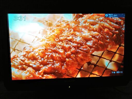 ∞ 《サマーセール！》早い者勝ち！　シャープ 20型液晶テレビ アクオス LC-20E7 2010年製 リモコン互換品 目立つ汚れ傷なし