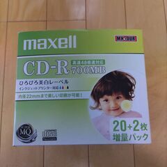 ＣＤ－Ｒ　未使用２１枚