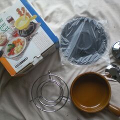 Cheese Fondue Set　チーズフォンデュセット　直径...